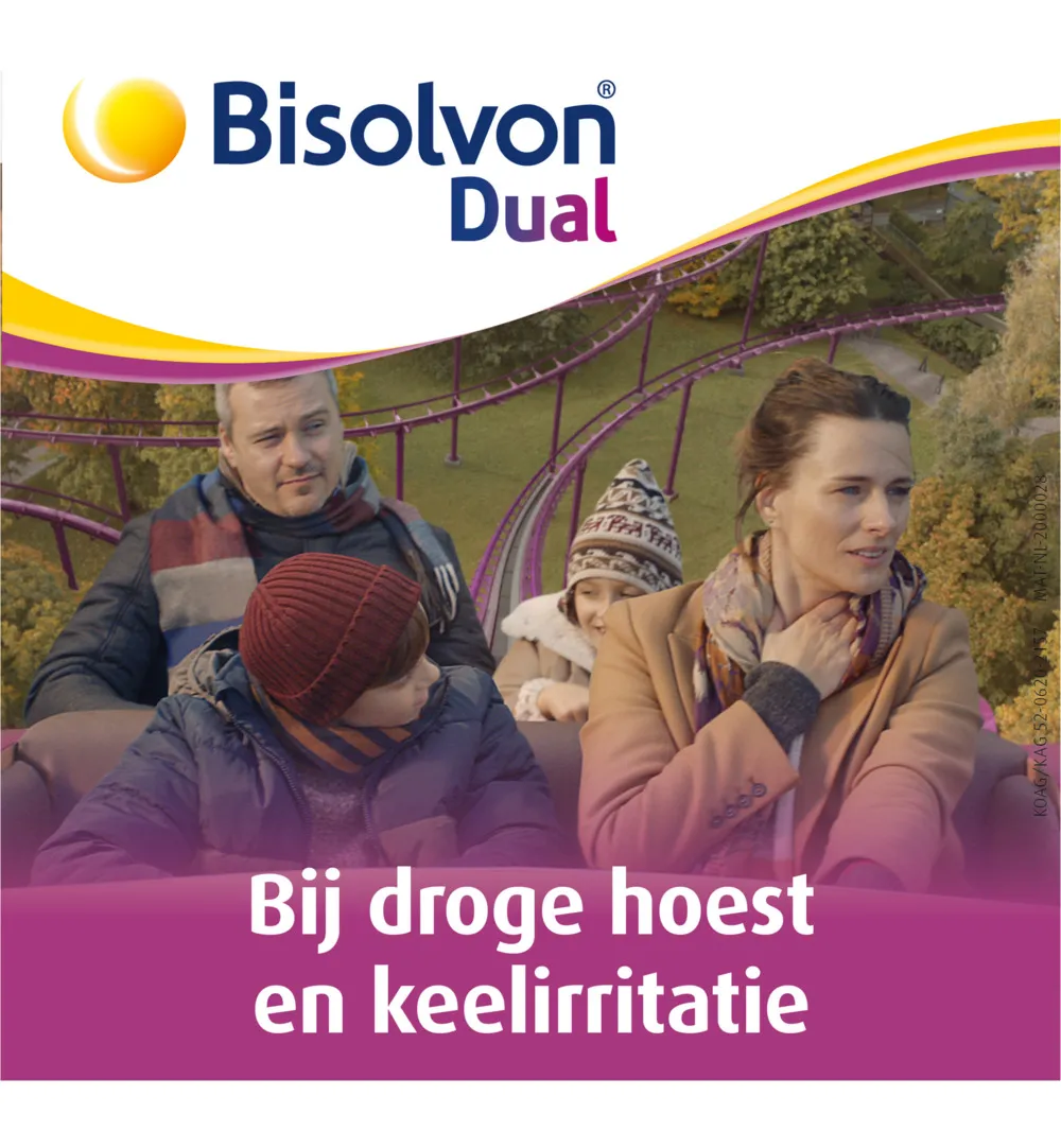 Bisolvon Dual droge hoest/keelirritatie siroop (100 ml) - image 3