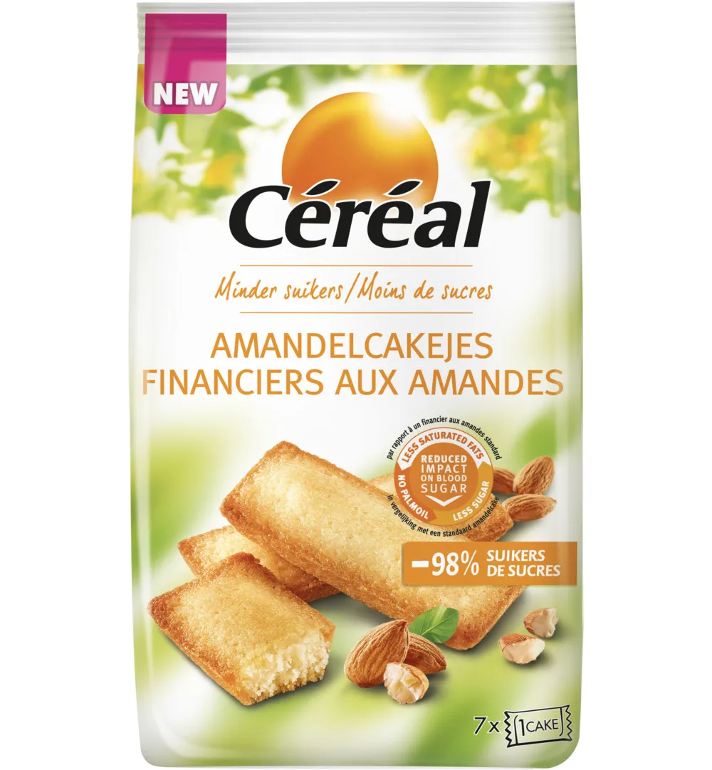 Céréal Amandelcakejes (7 x 25 gr)