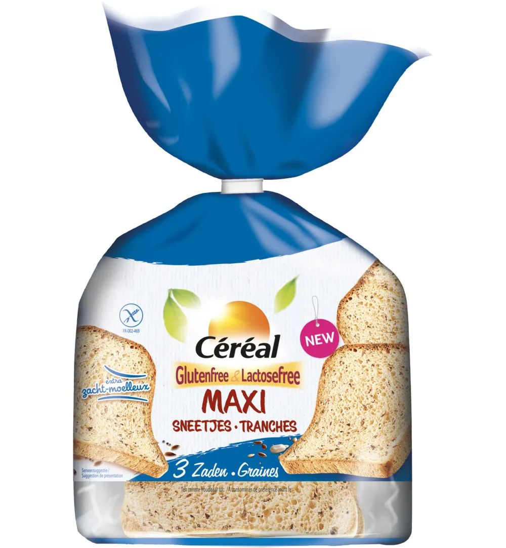Céréal Maxi brood 3 zaden (350 gr)