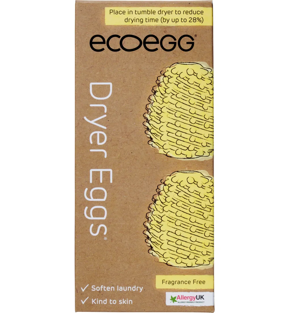 Ecoegg Dryer Egg Fragrance Free (1 stuk)