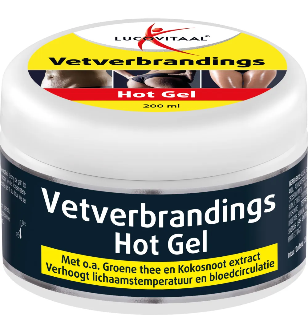 Lucovitaal Vetverbrandings Hot Gel (200 ml)