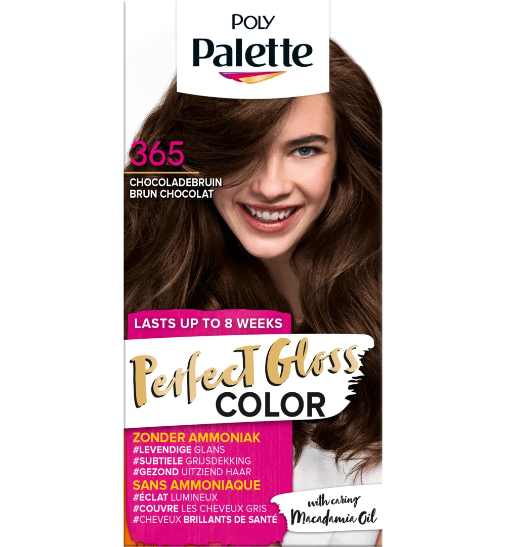 Poly Palette Haarverf - 365 Pure Chocolade (1 set)