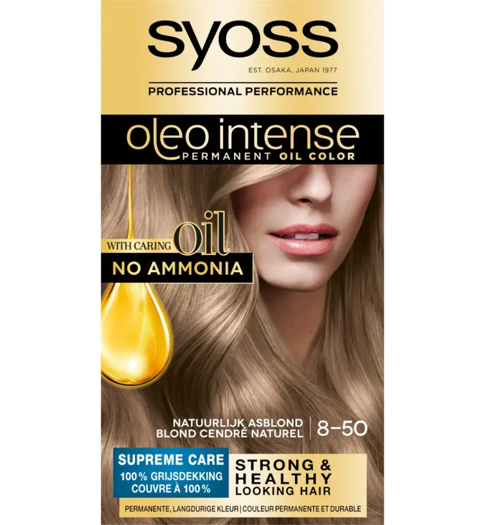 Syoss Color Oleo Intense Color Oleo Intense 8-50 natural ash blonde (1 set)