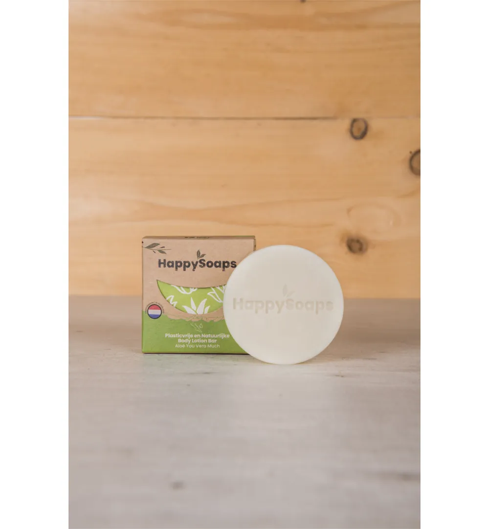 Happysoaps Body Oil Bar Aloe You Vera Much (70 gr) - image 3