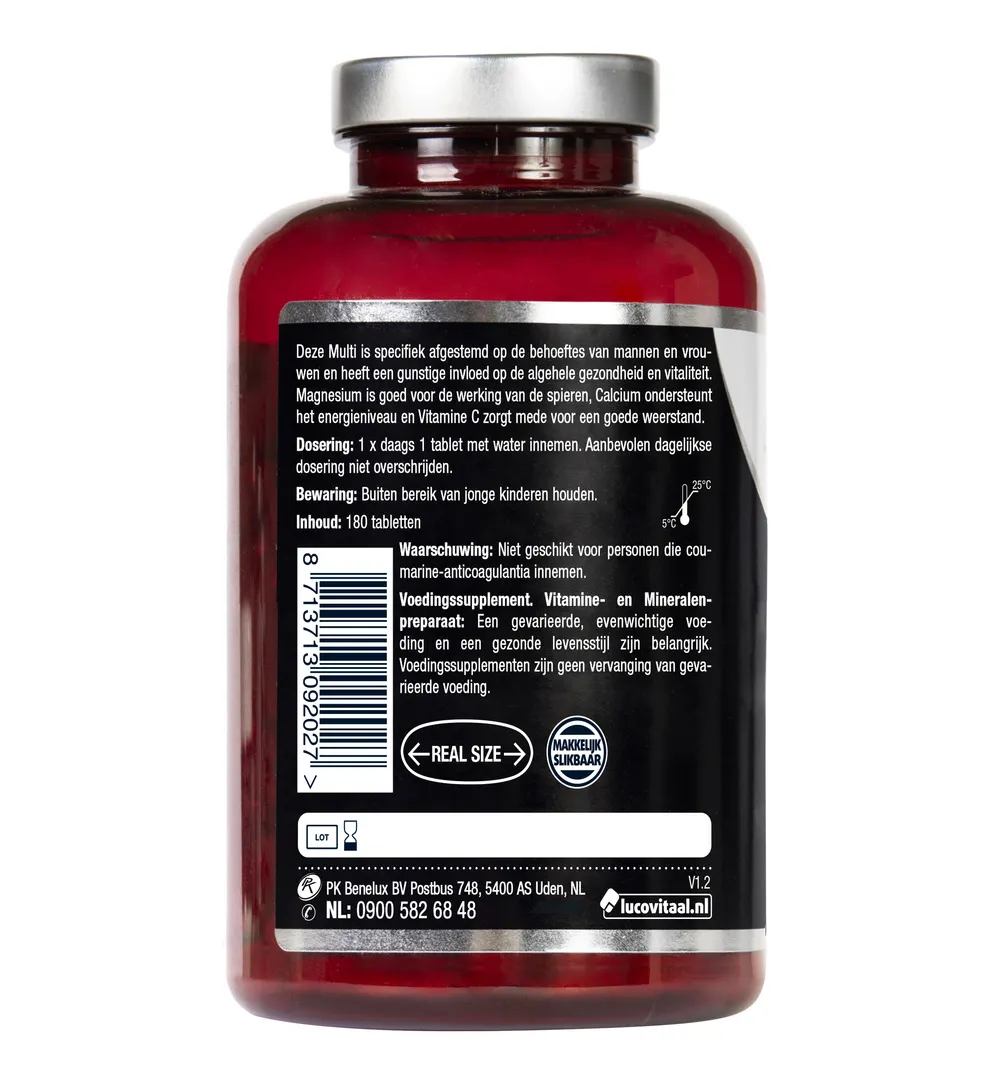 Lucovitaal Multi A-Z (180 tabletten) - image 3