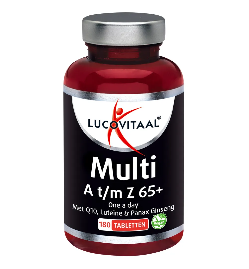 Lucovitaal Multi A-Z 65+ (180 tabletten)
