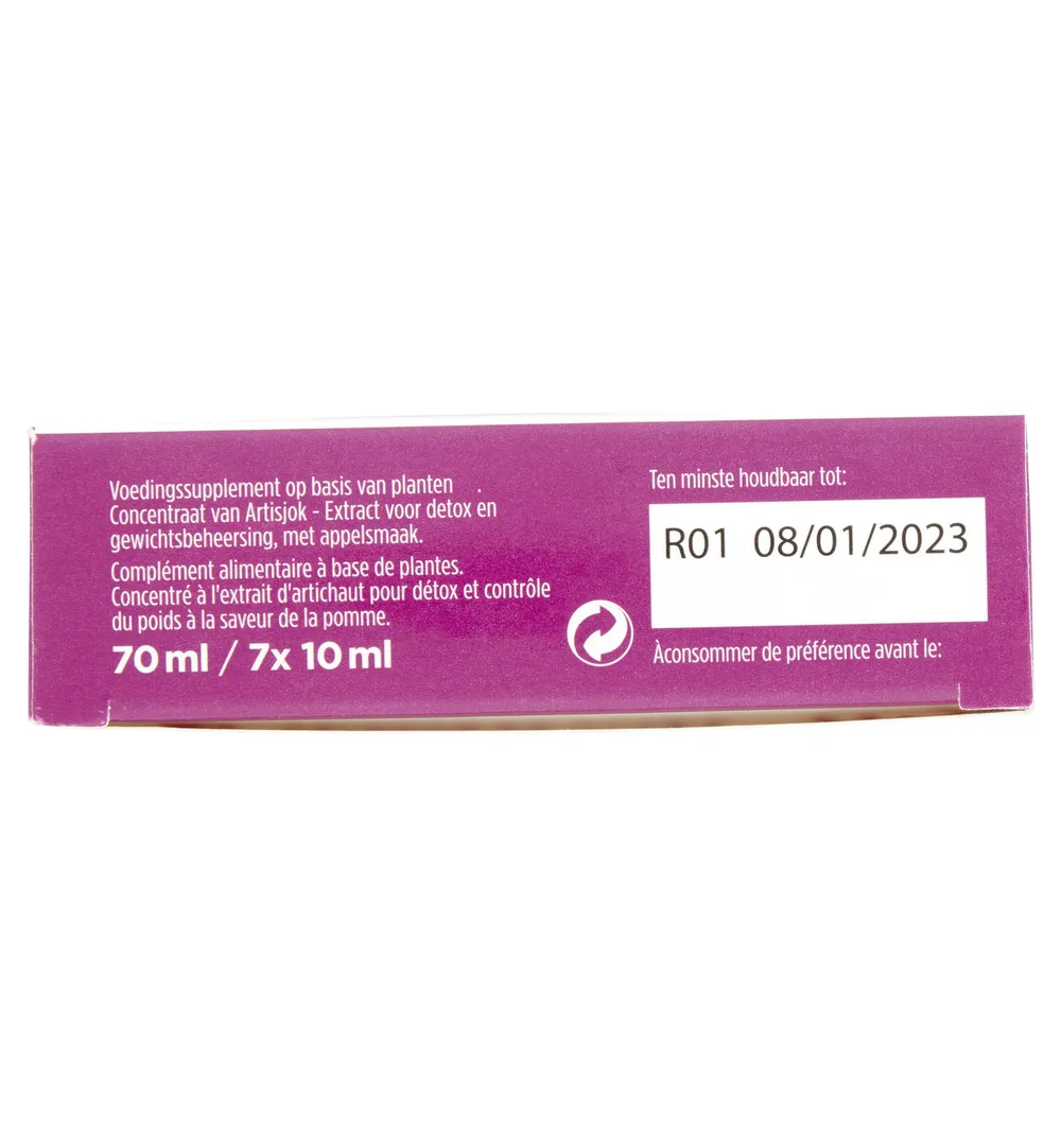 Gerlinéa Detox Shot Artisjok met appelsmaak (7 x 10 ml) - image 2