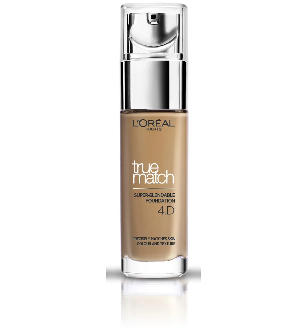L'Oréal True match foundation 4D/4W naturel (30 ml)