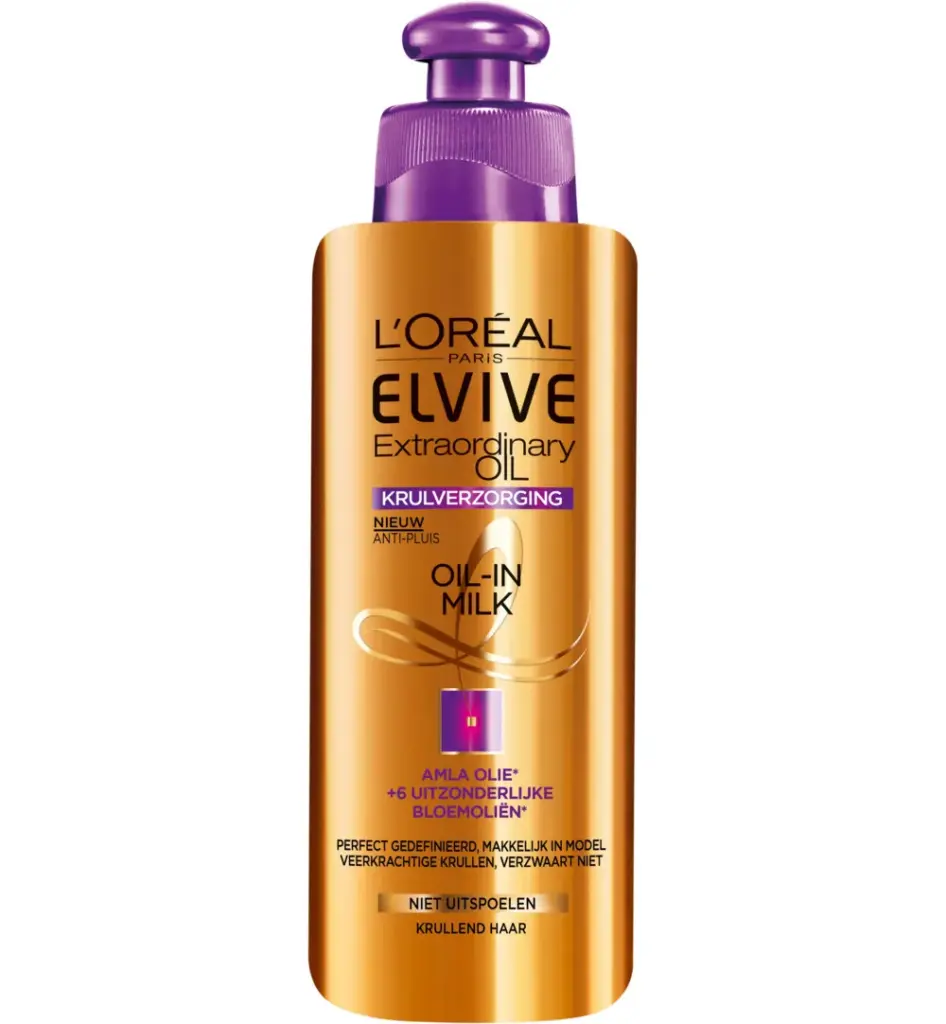 L'Oréal Elvive extraordinary oil in milk krul verzorging (200 ml)