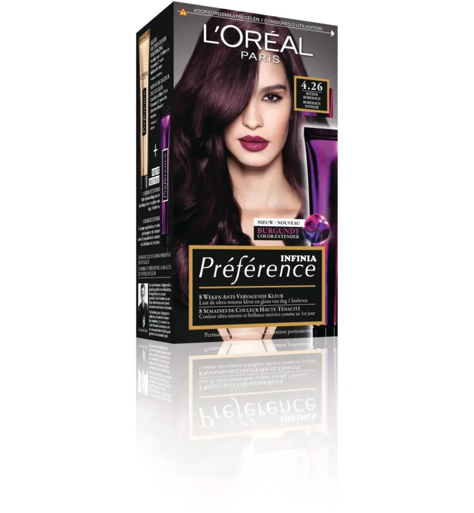 L'Oréal Préférence Preference 4.26 pure burgundy (1 set)