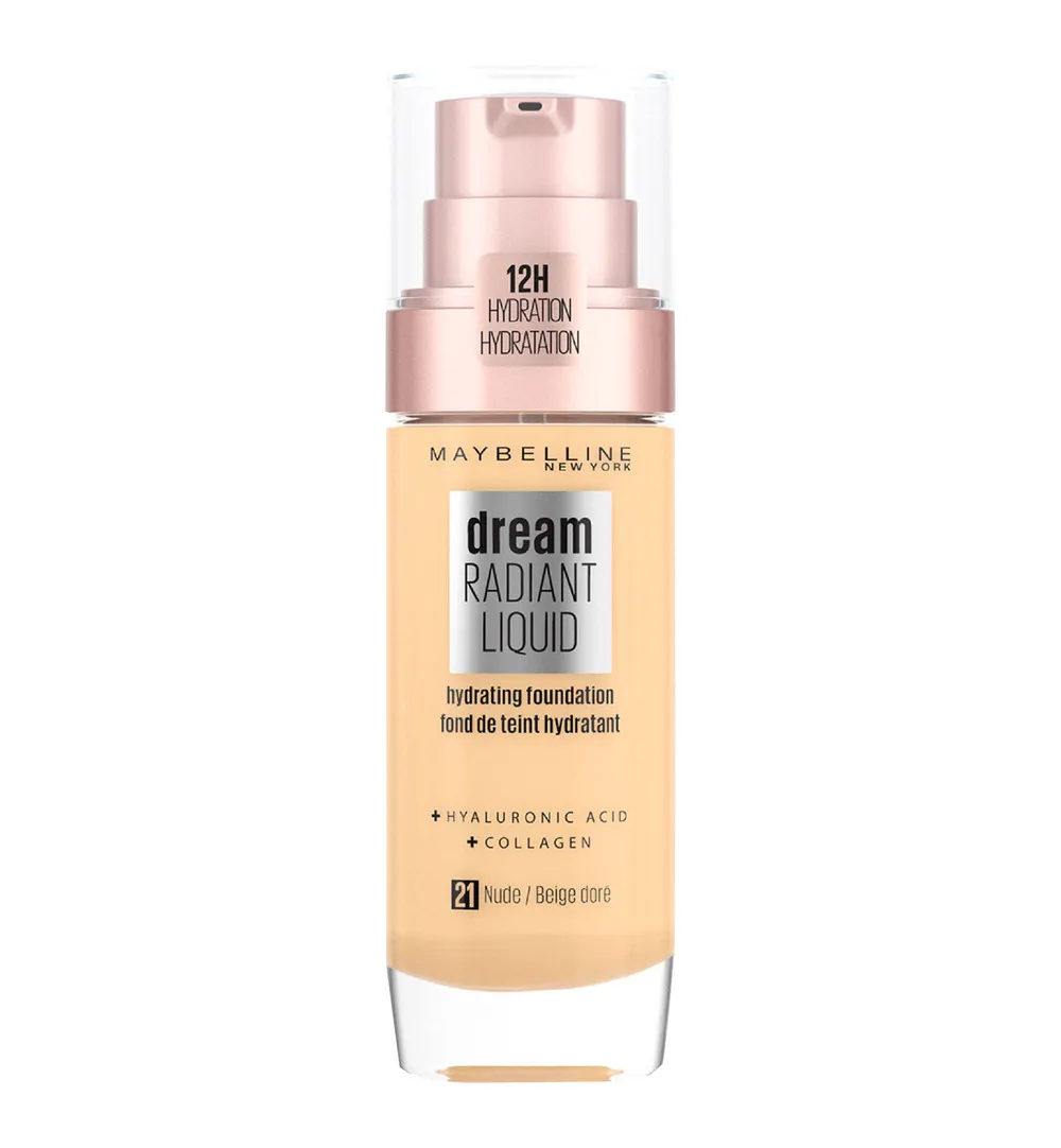 Maybelline New York Dream Satin Liquid Nude 021 (1 stuk)