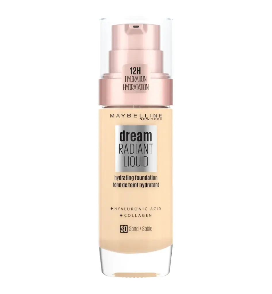 Maybelline New York Dream Satin Liquid Sandy Beige 030 (1 stuk)