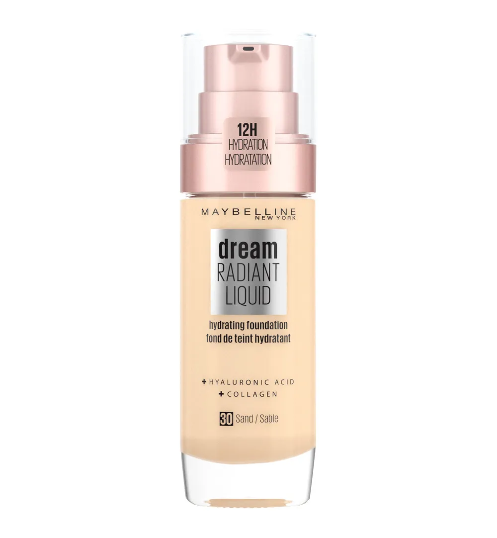 Maybelline New York Dream Satin Liquid Sandy Beige 030 (1 stuk)