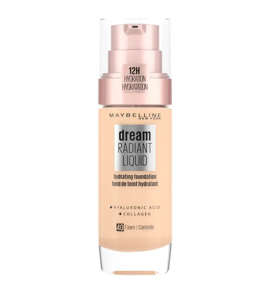 Maybelline New York Dream Satin Liquid Pure Beige 040 (1 stuk)