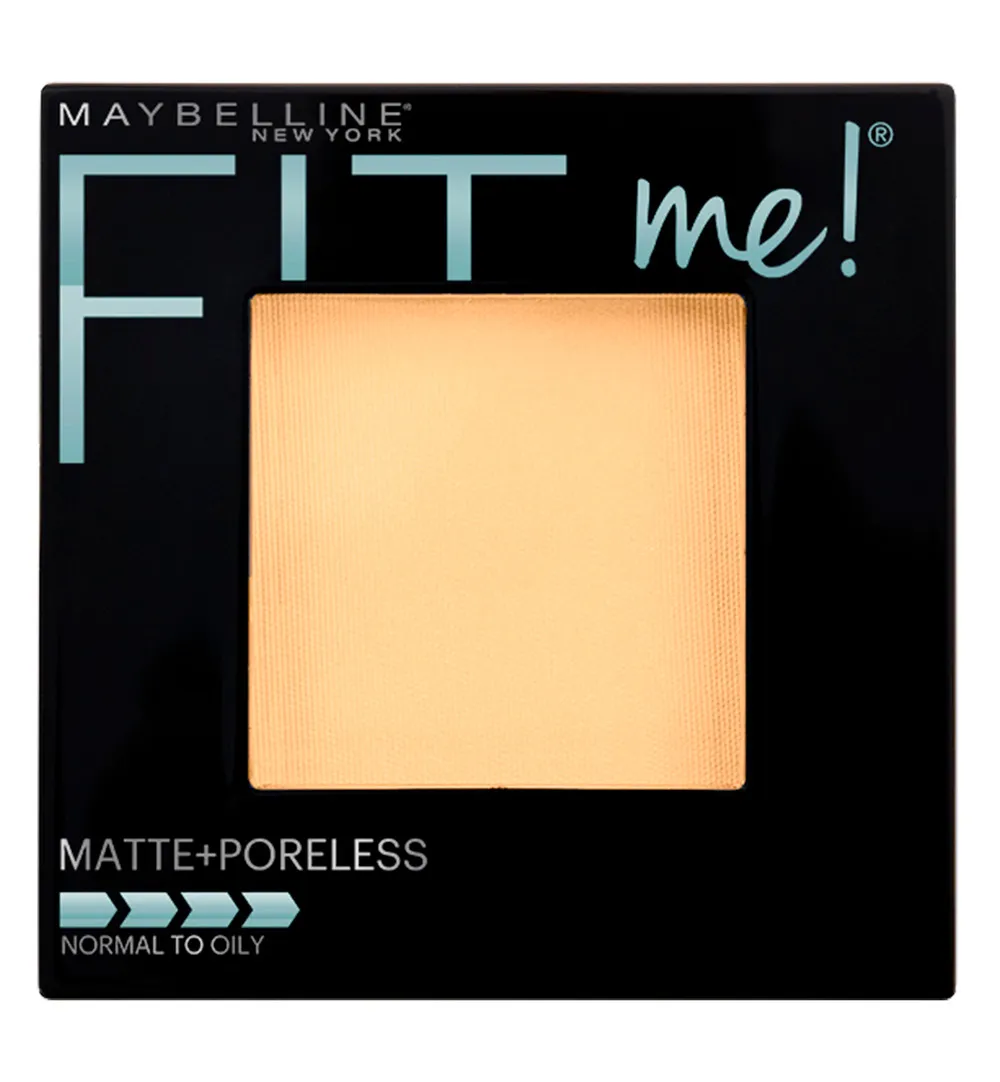Maybelline New York Fit Me Matte & Poreless Powder 105 Natural (1 stuk)