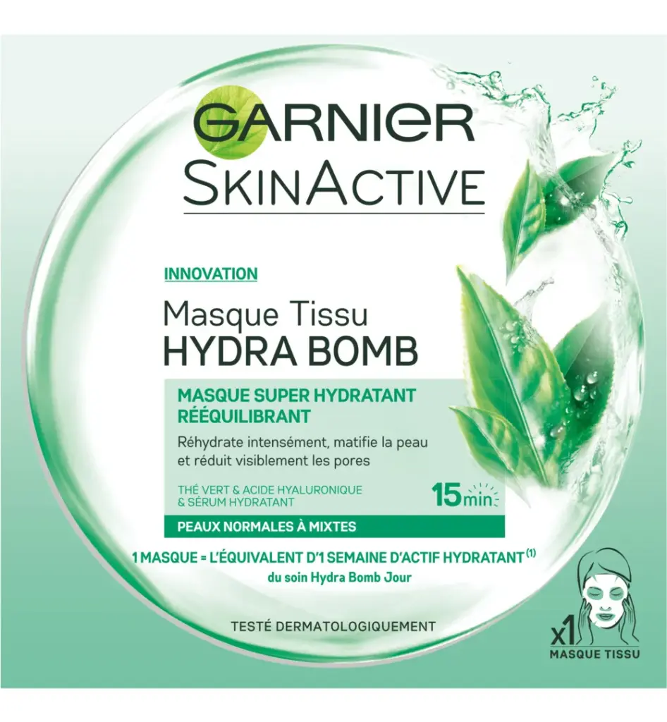 Garnier Active Hydra Bomb (1 stuk)