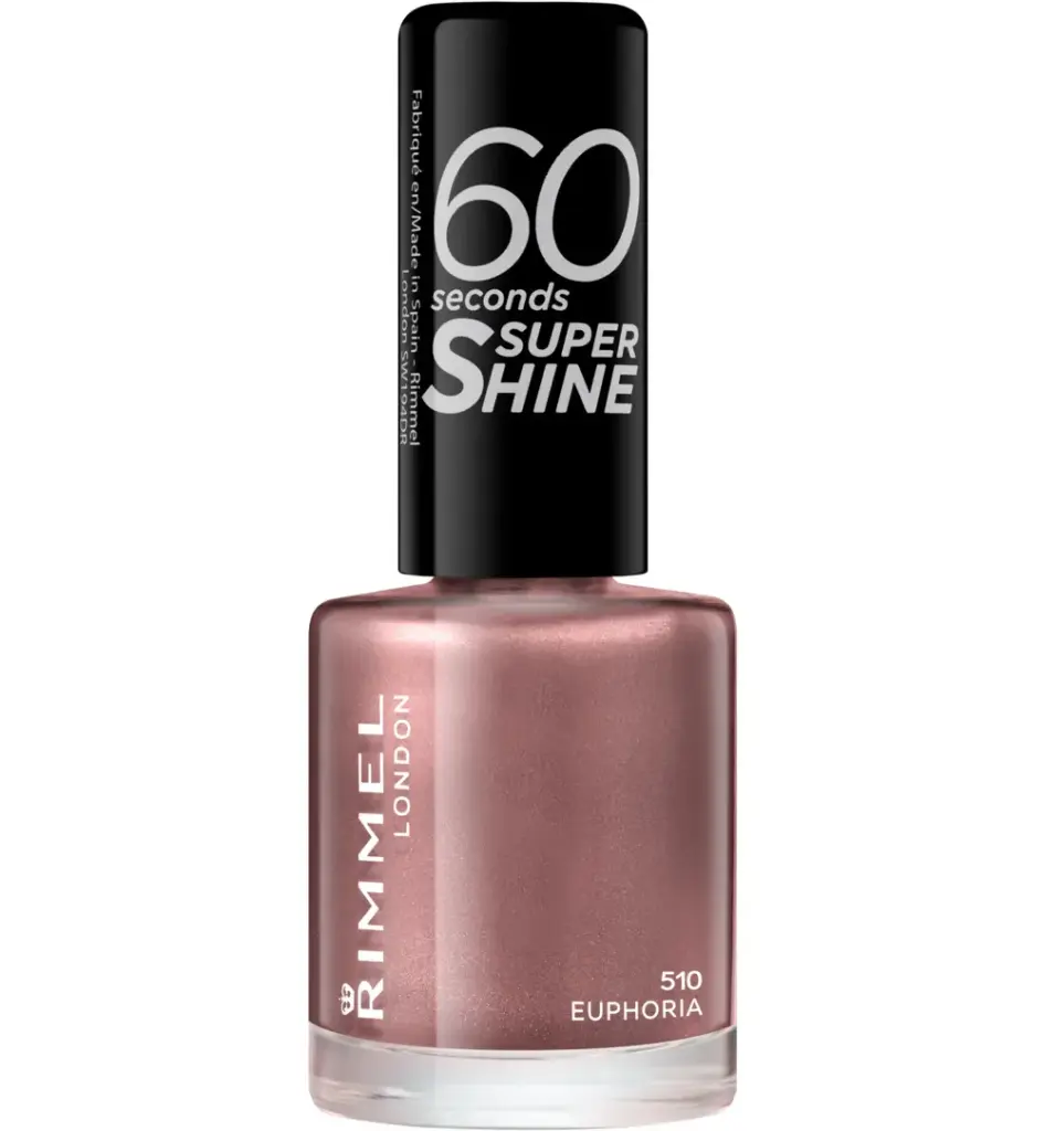 Rimmel London 60sec Supershine nagellak : 510 - Euphoria (1 stuk)