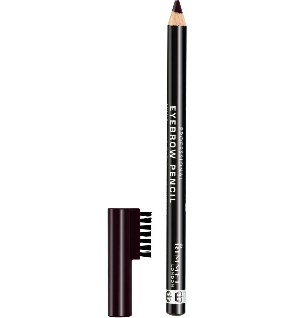 Rimmel London Professional wenkbrauwpotlood : 004 - Black (1 stuk)