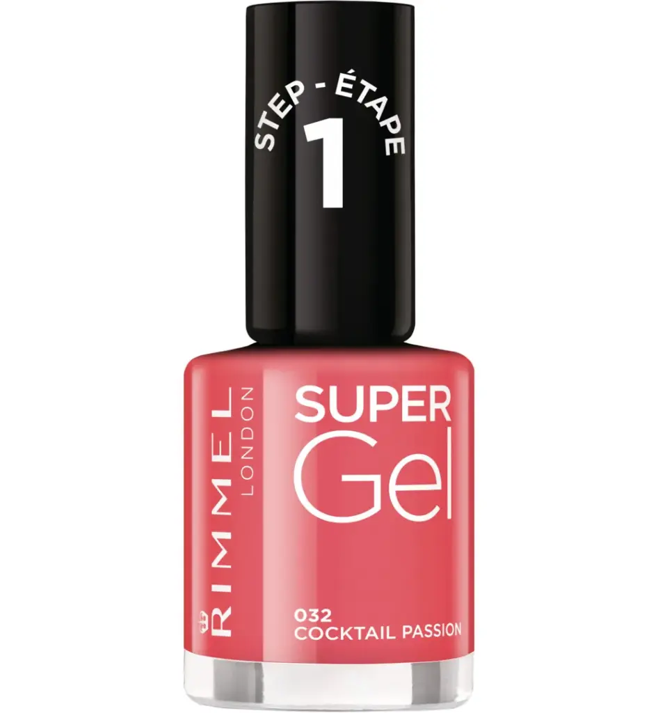 Rimmel London Super Gel nagellak : 032 - Cocktail Passion (1 stuk)