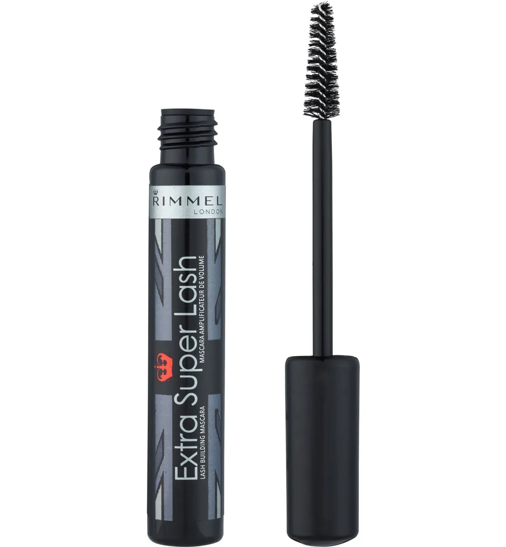 Rimmel London Extra Super Lash mascara : 101 - Black (1 stuk)