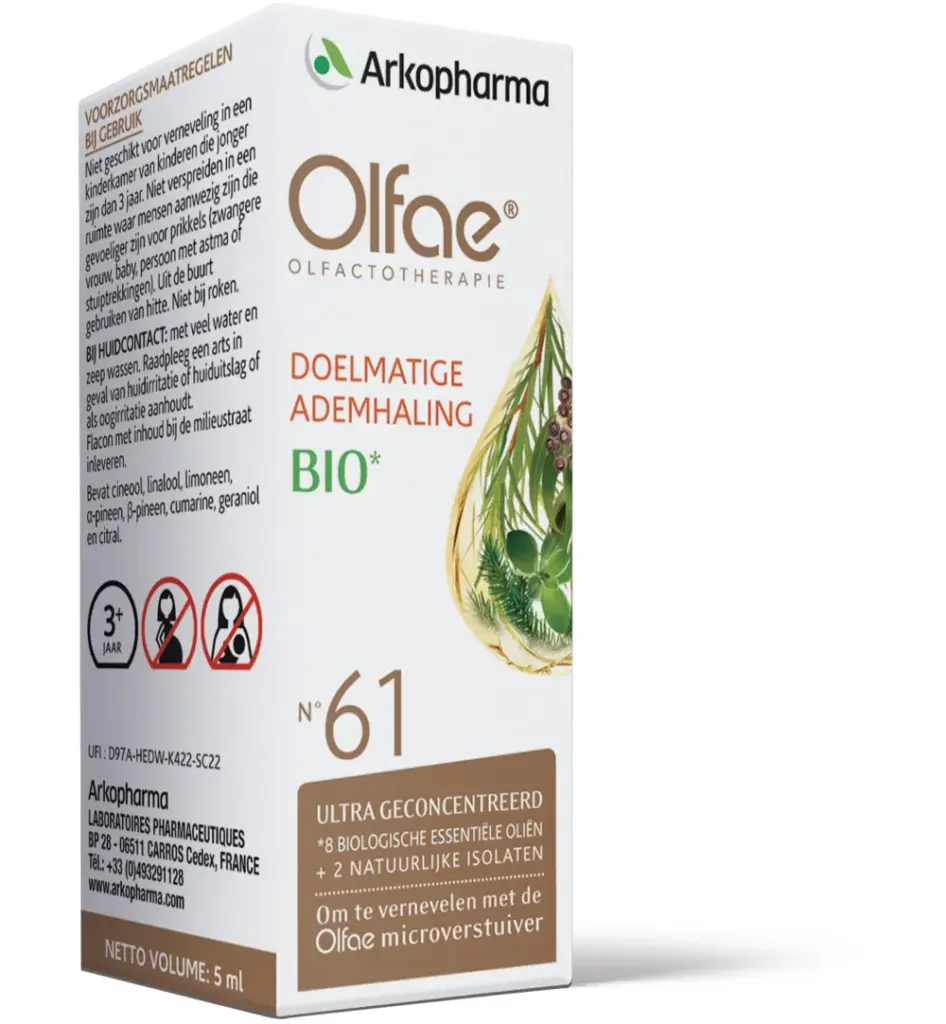Olfae Bio 61 Doelmatige Ademhaling (5 ml)