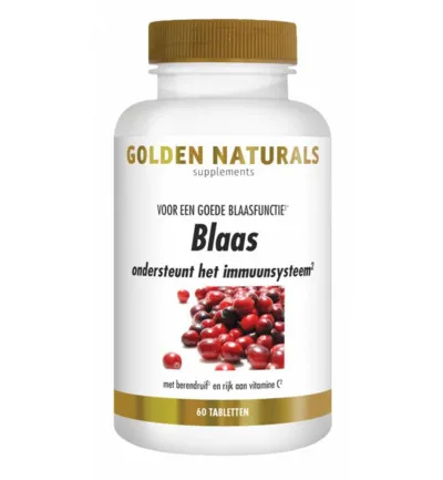 Golden Naturals Blaas (60 tabletten)