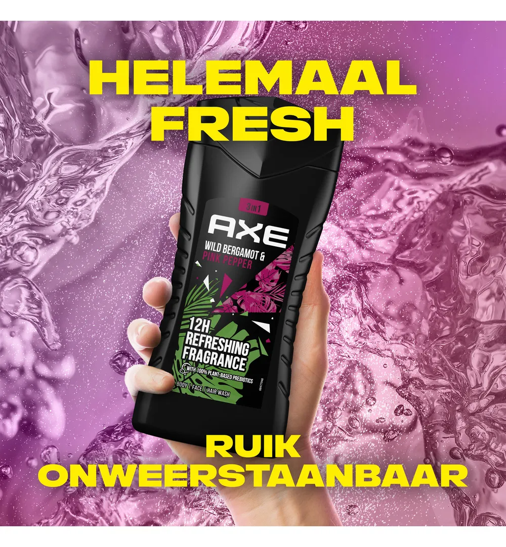 Axe Showergel fresh bergamot (250 ml) - image 4