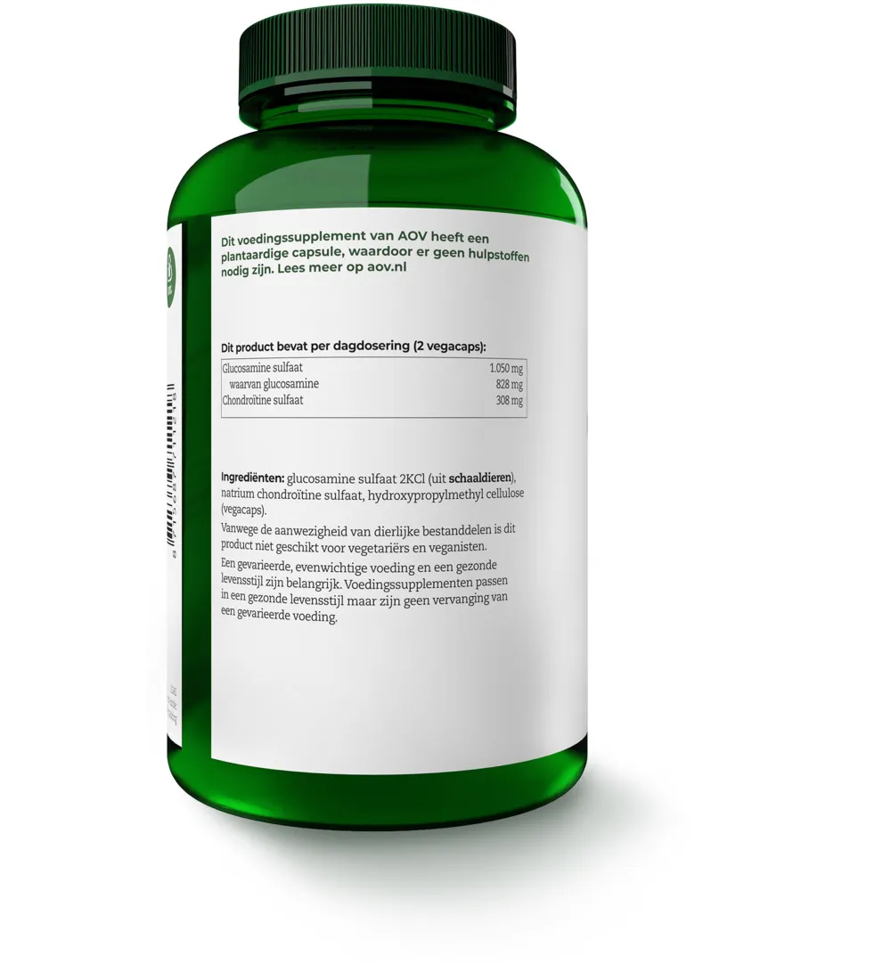 Aov 1121 Glucosamine & Chondroitine (180 vega capsules) - image 2