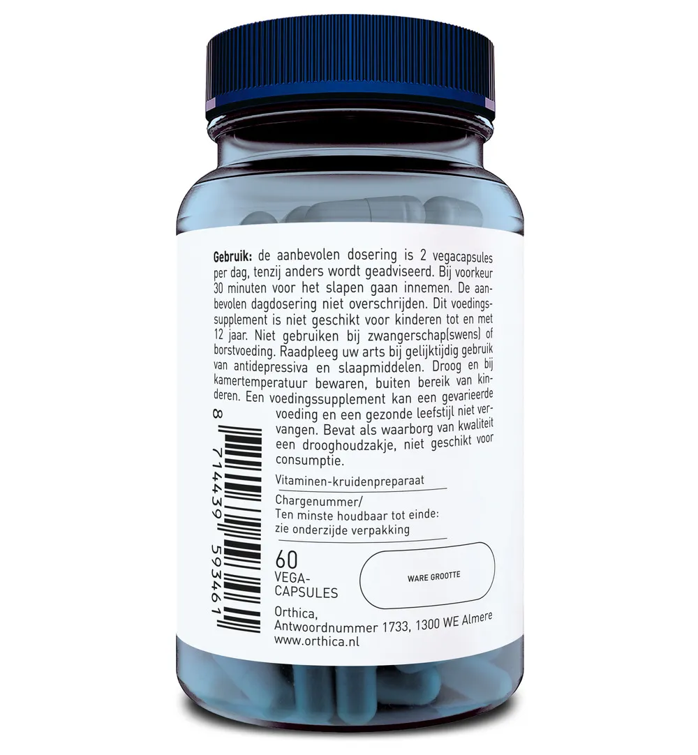 Orthica Slaap Support (60 vega capsules) - image 2