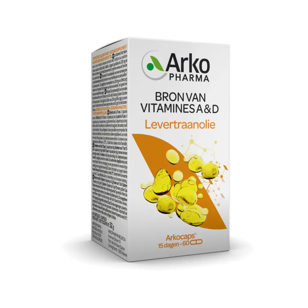 Arkocaps Levertraanolie (60 capsules)