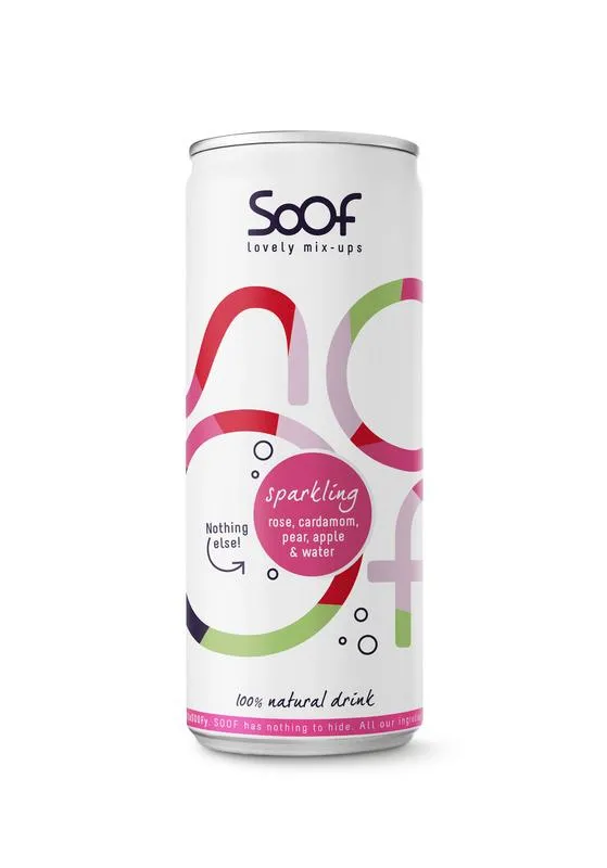 Soof Sparkling Roos, Kardemom, Peer, Appel (250 ml)