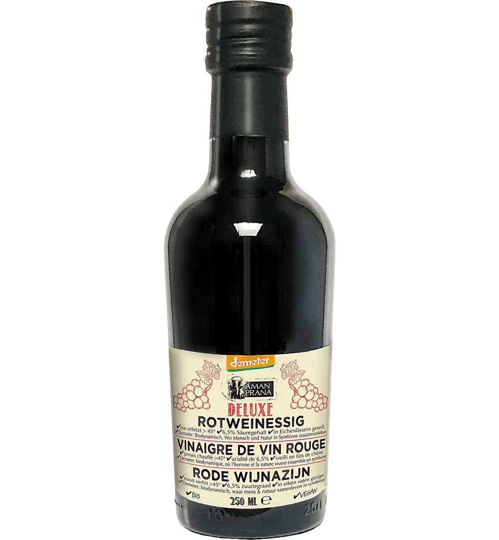 Amanprana Rodewijnazijn Bio (250 ml)