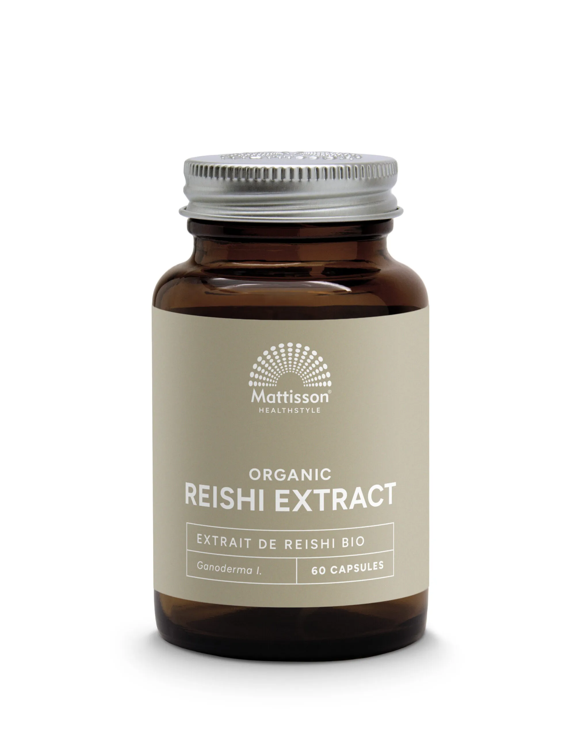 Mattisson Organic Reishi Extract 400Mg (60 capsules)