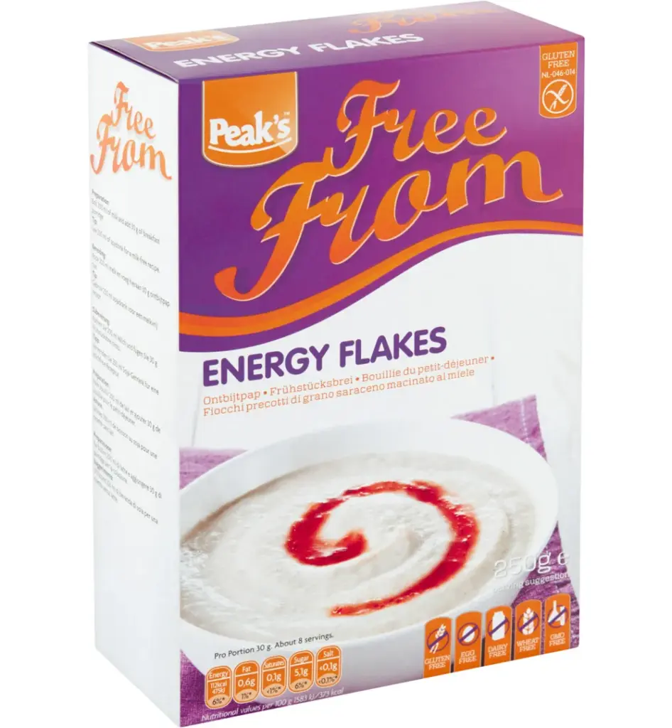 Peaks Ontbijtpap Glutenvrij (250 gr)