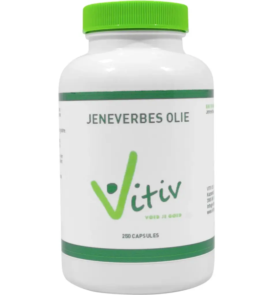 Vitiv Jeneverbes Olie (250 capsules)