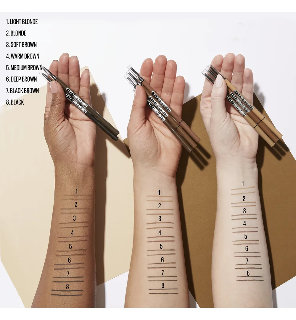 Maybelline Wenkbrauw Potlood Ultra Slim 02 Soft Brown (1 stuk) - image 5