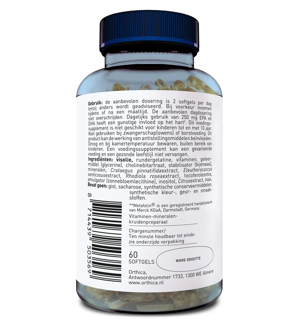 Orthica Multi 50+ (60 Softgels) - image 2