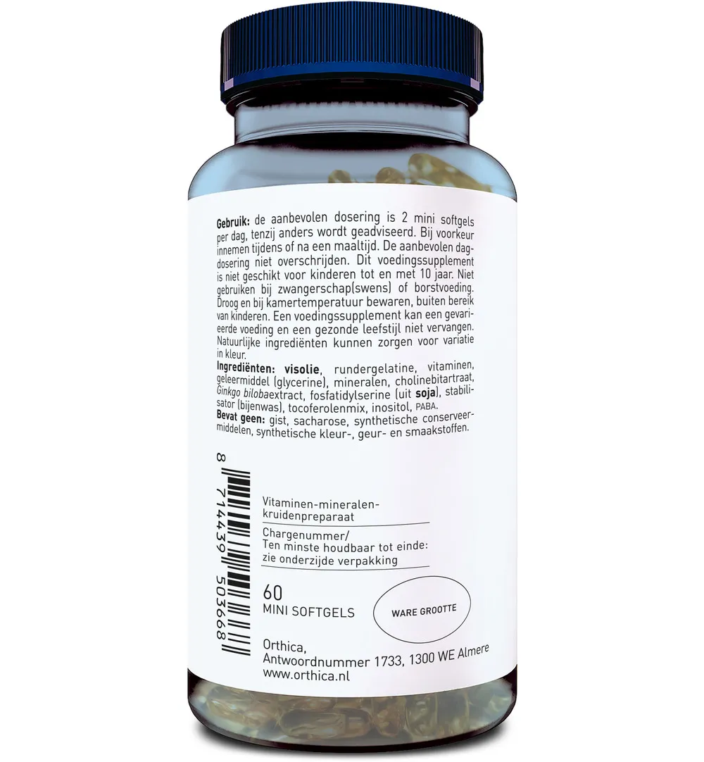 Orthica Multi 65+ (60 softgels)