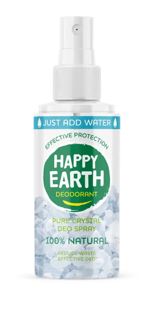 Happy Earth Natuurlijke Just Add Water Uns Cented Spray (50 gr)