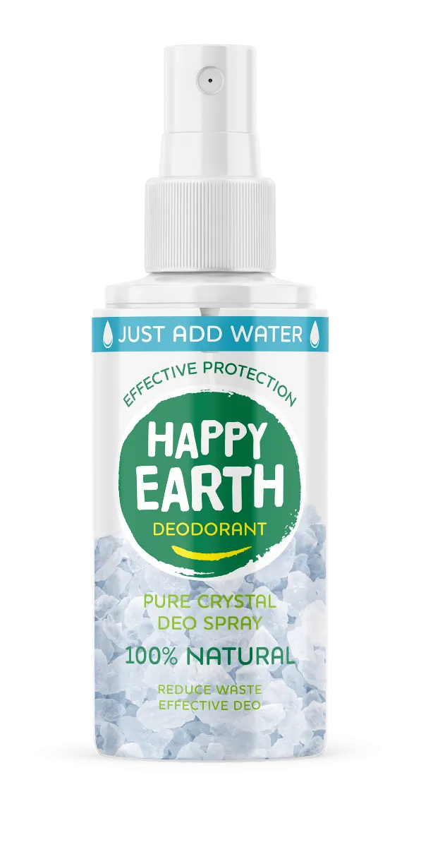 Happy Earth Natuurlijke Just Add Water Uns Cented Spray (50 gr)