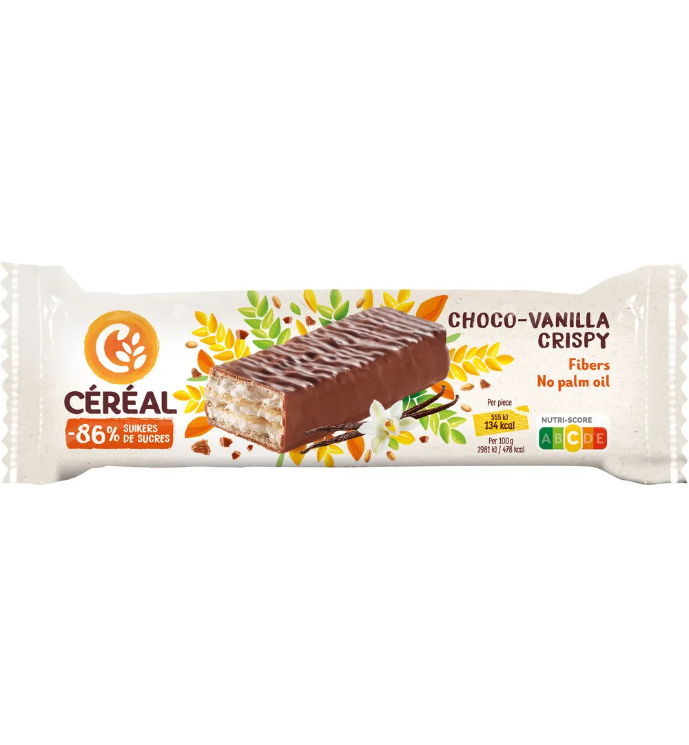 Céréal Choco Vanilla Crispy (1 Stuk)