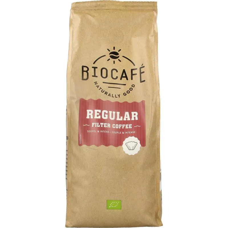 Biocafé Flilter Koffie Regular Bio (500 gr)