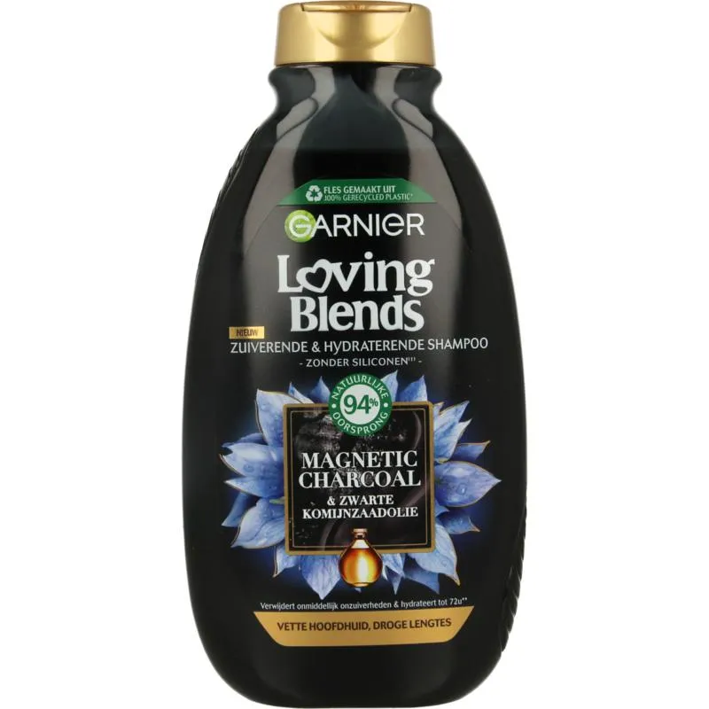 Garnier Loving Blends Shampoo Magnetic Charoal (300 ml)