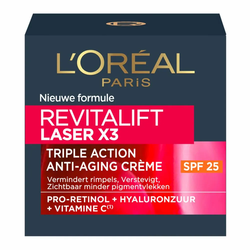 L'Oréal Paris Revitalift Dagcreme Laser X3 Anti-Rimpel (50 ml)