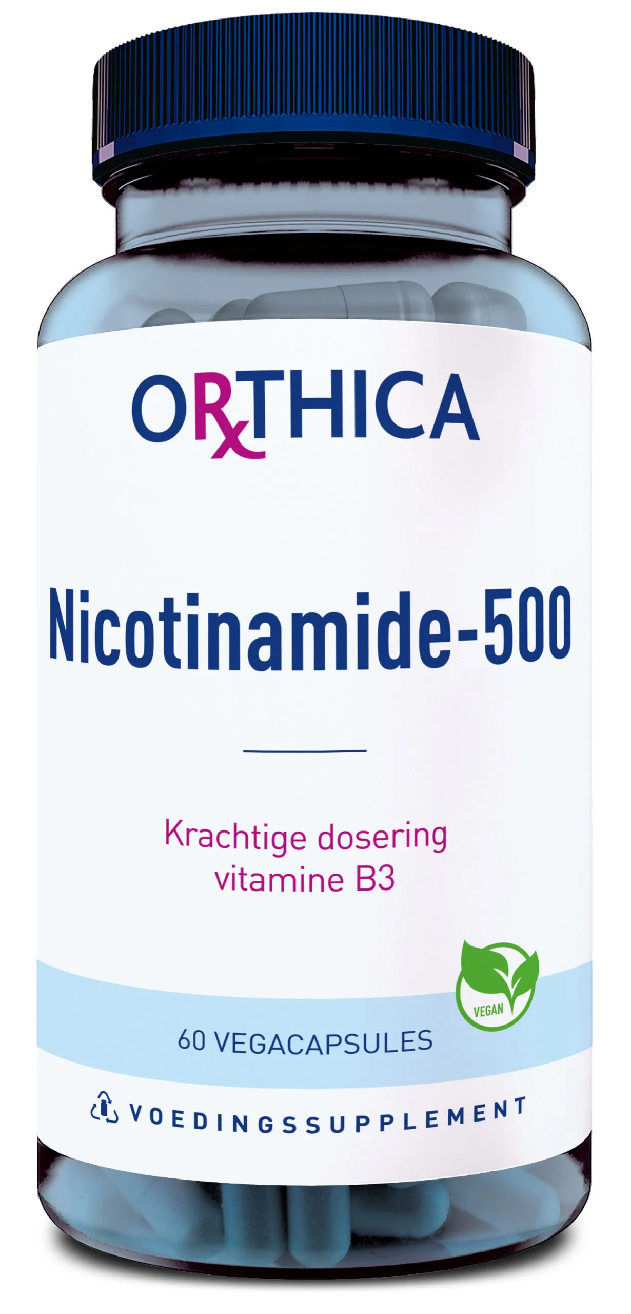 Orthica Nicotinamide 500 (60 vega capsules)