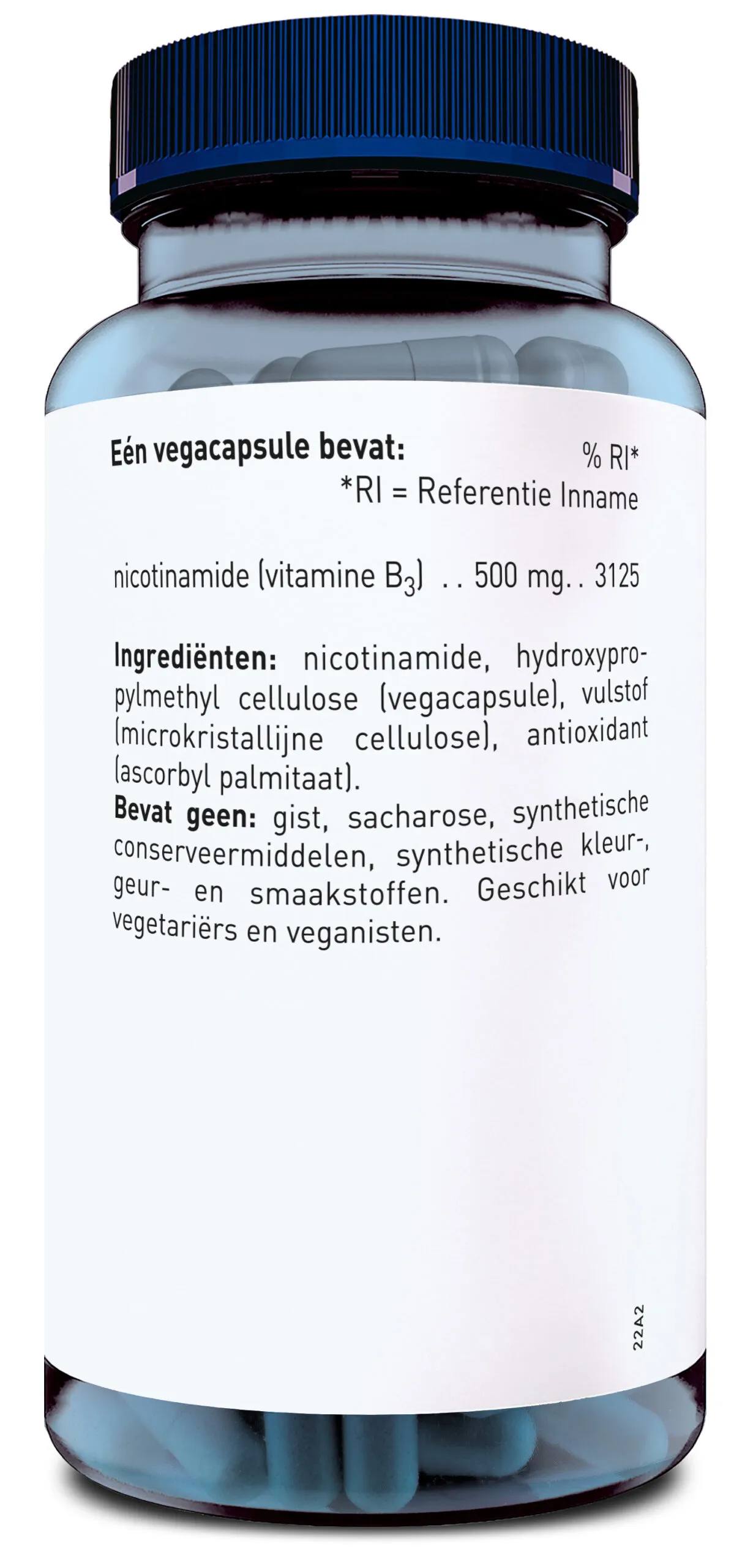 Orthica Nicotinamide 500 (60 vega capsules)