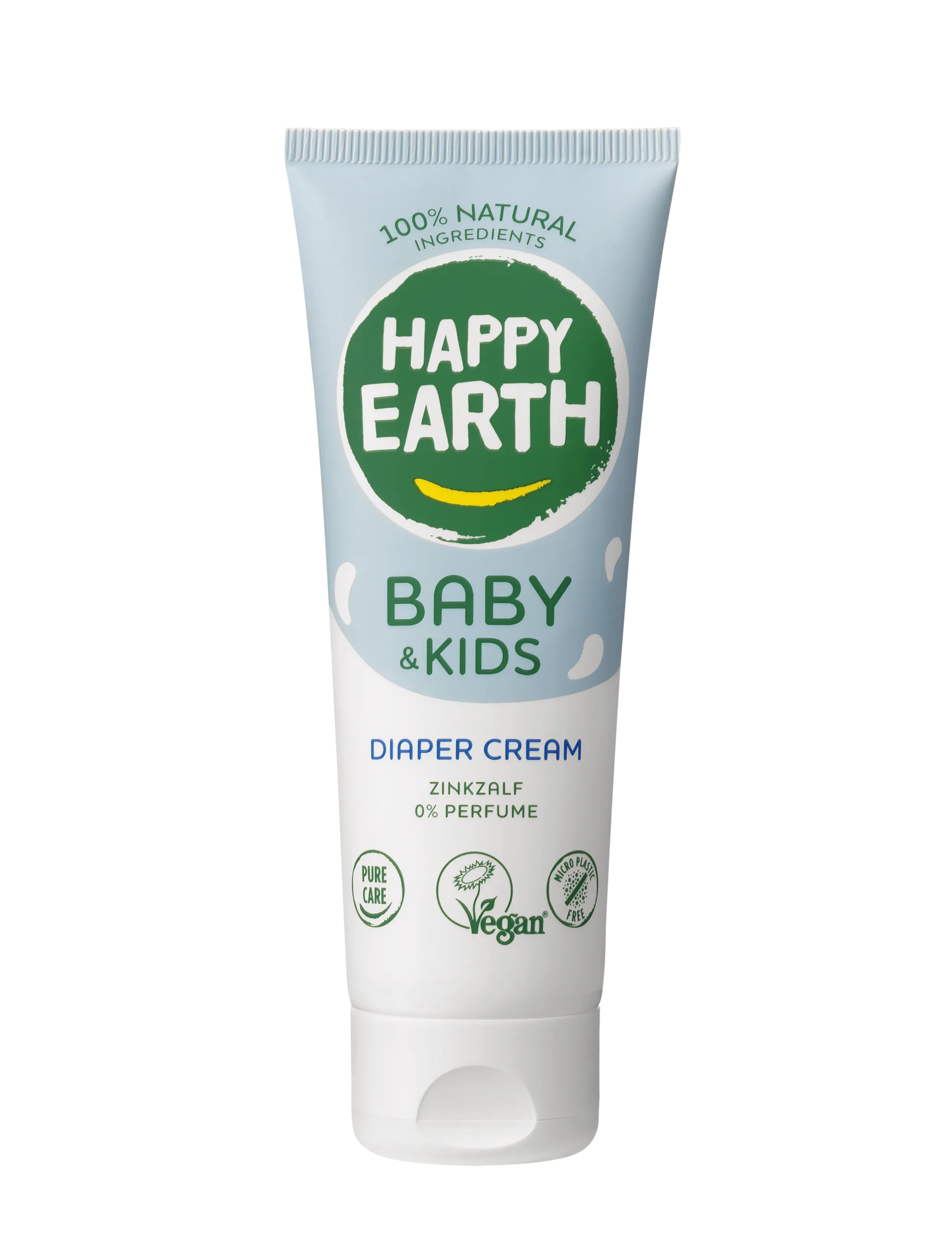 Happy Earth Billencreme zink voor baby & k ids (75 ml)