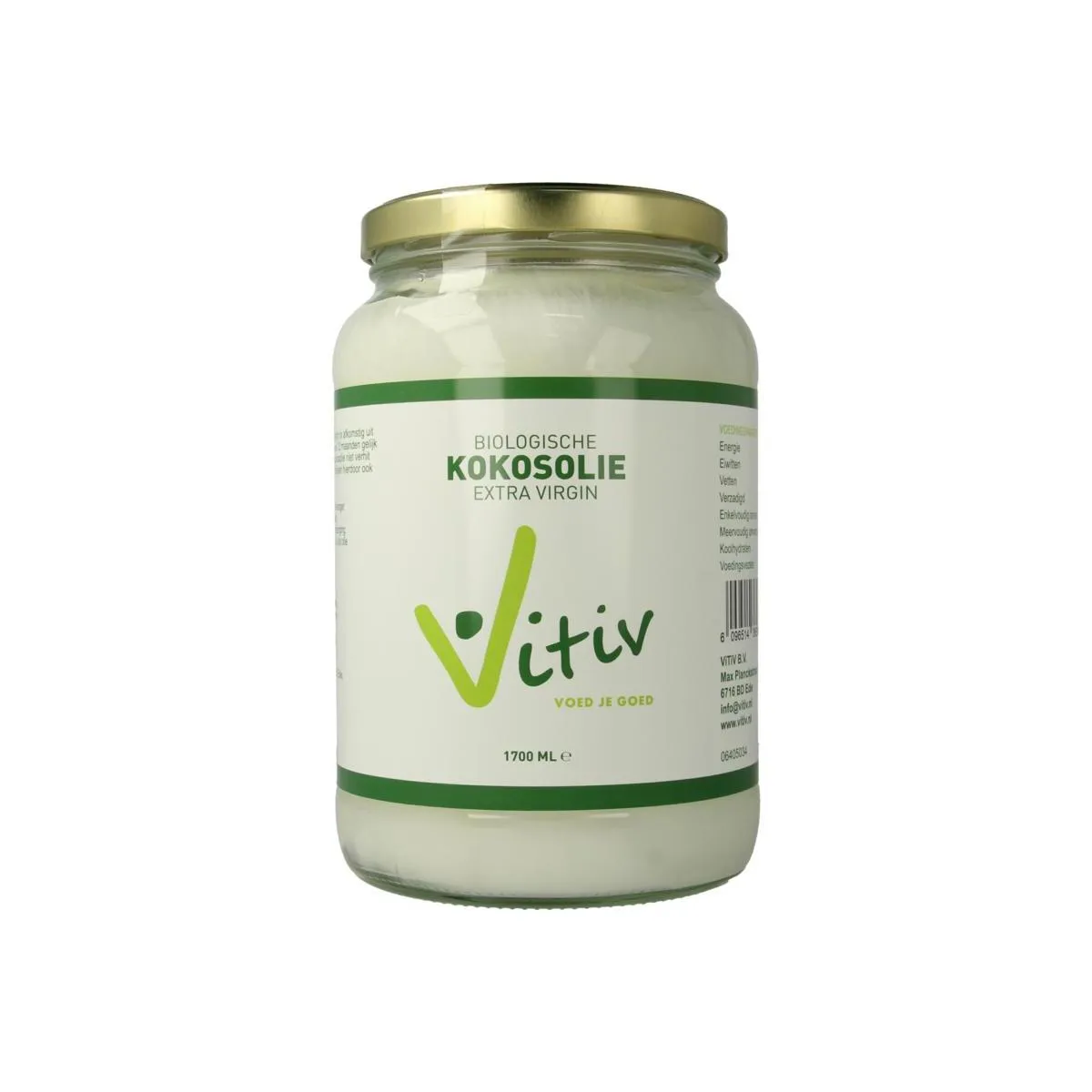 Vitiv Kokosolie Extra Virgin Bio (1700 ml)