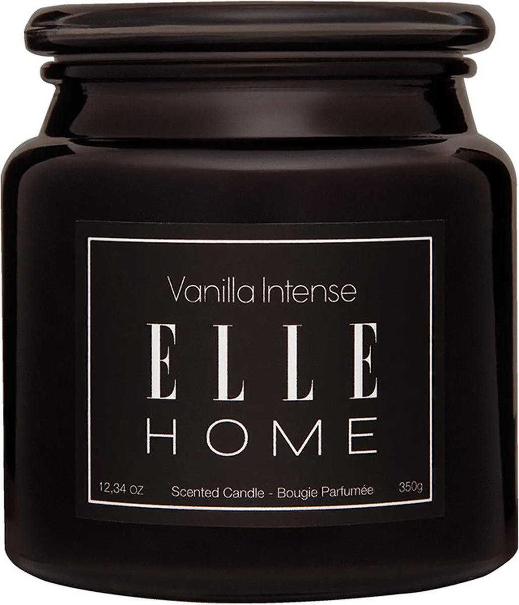 Elle Home Vanilla intense candle jar (350 gr)