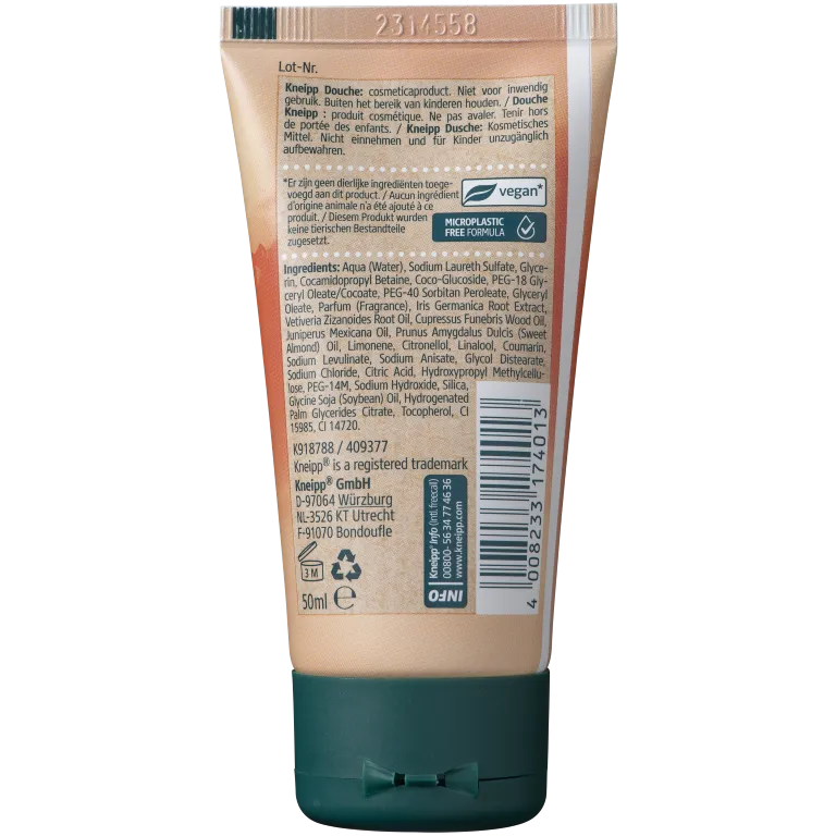 Kneipp Body & mind balance douche mini (50 ml)